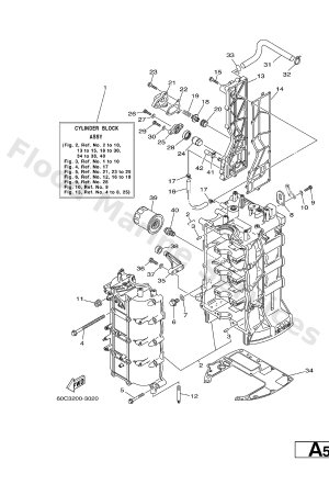 Diagram for CYLINDER. CRANKCASE 1