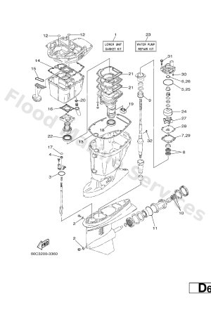 Diagram for REPAIR KIT 3