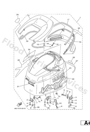 Diagram for TOP COWLING