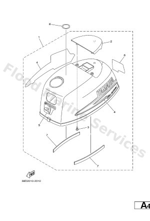 Diagram for TOP COWLING