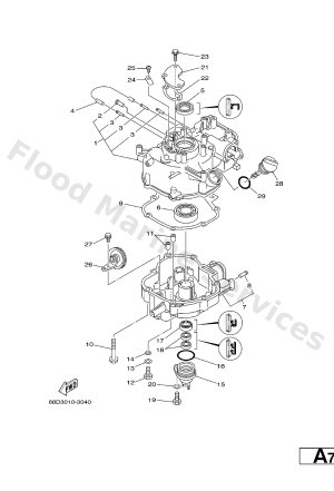 Diagram for CYLINDER. CRANKCASE 2