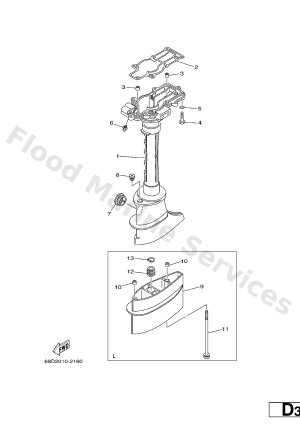 Diagram for UPPER CASING