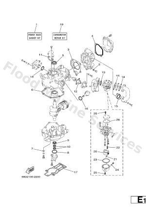 Diagram for REPAIR KIT 1