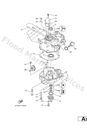 Diagram for CYLINDER. CRANKCASE 2