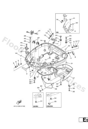 Diagram for BOTTOM COWLING