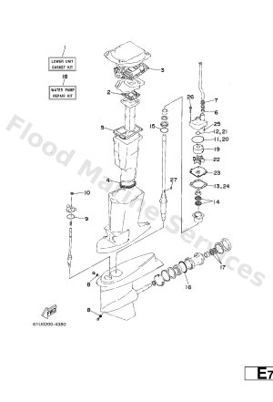 Diagram for REPAIR KIT 2