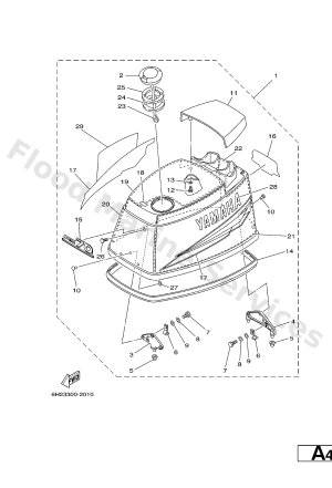 Diagram for TOP COWLING