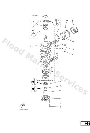Diagram for CRANKSHAFT. PISTON