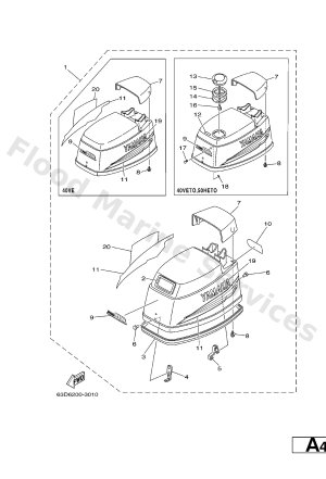 Diagram for TOP COWLING