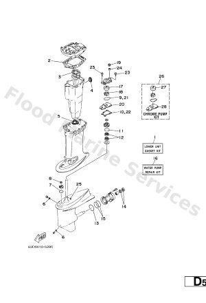 Diagram for REPAIR KIT 2