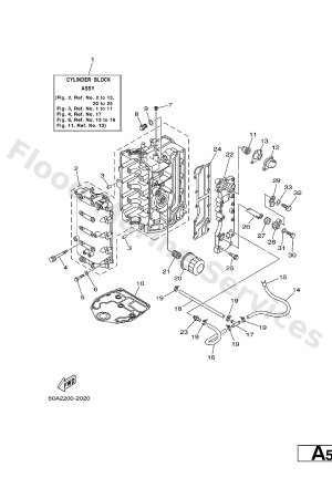 Diagram for CYLINDER. CRANKCASE 1