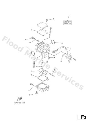 Diagram for REPAIR KIT 2