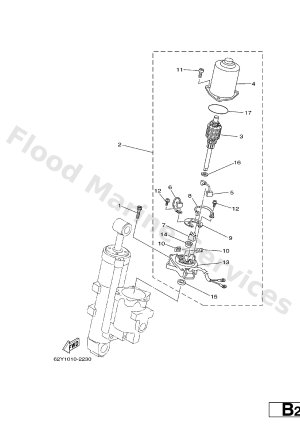 Diagram for POWER TRIM & TILT ASSY 2