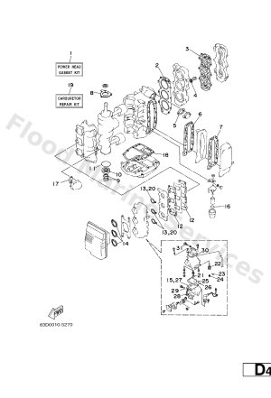 Diagram for REPAIR KIT 1