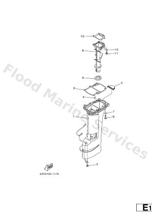 Diagram for UPPER CASING