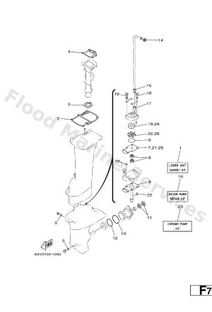 Diagram for REPAIR KIT 2