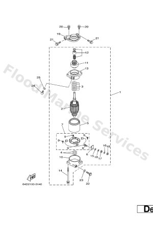 Diagram for STARTING MOTOR