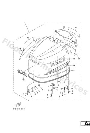 Diagram for TOP COWLING