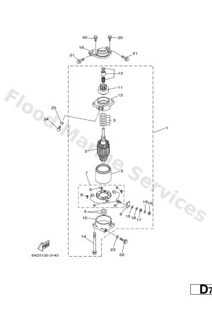Diagram for STARTING MOTOR