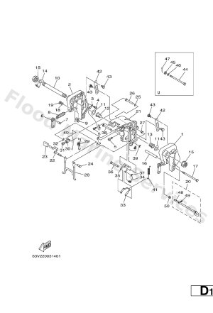 Diagram for BRACKET 1