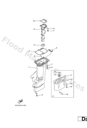 Diagram for UPPER CASING