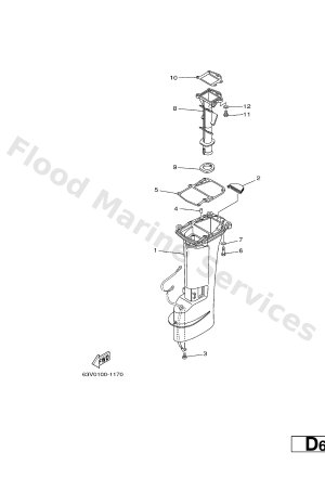 Diagram for UPPER CASING