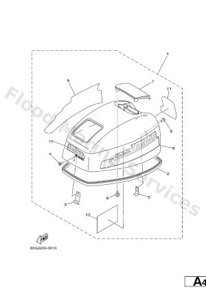 Diagram for TOP COWLING