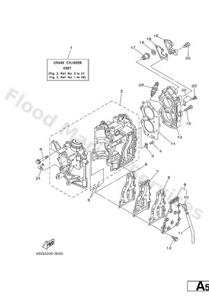 Diagram for CYLINDER. CRANKCASE