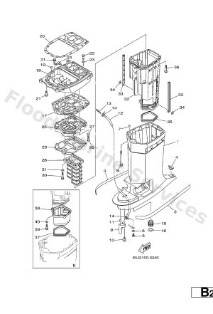 Diagram for UPPER CASING