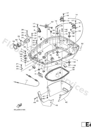 Diagram for BOTTOM COWLING