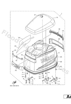 Diagram for TOP COWLING