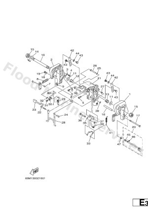 Diagram for BRACKET 1