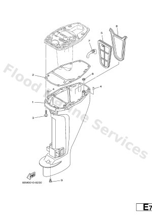 Diagram for UPPER CASING