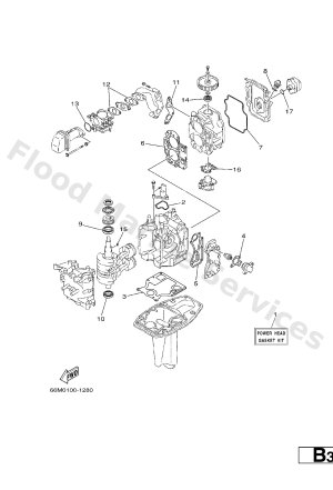Diagram for REPAIR KIT 1