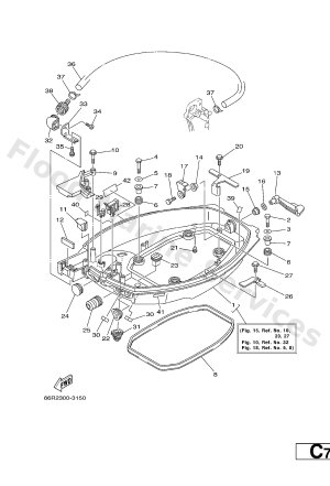 Diagram for BOTTOM COWLING