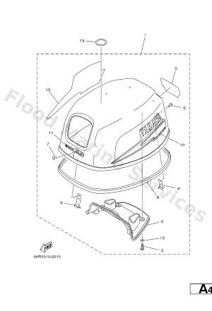 Diagram for TOP COWLING