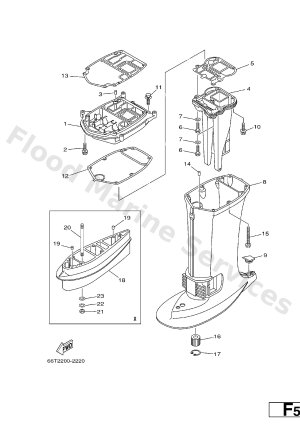 Diagram for UPPER CASING