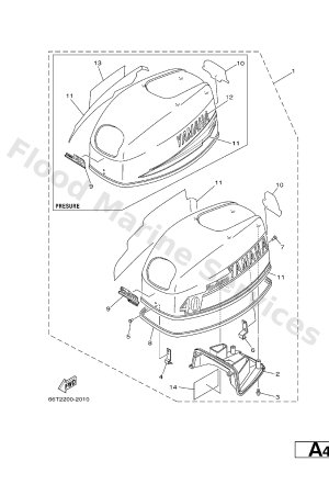 Diagram for TOP COWLING
