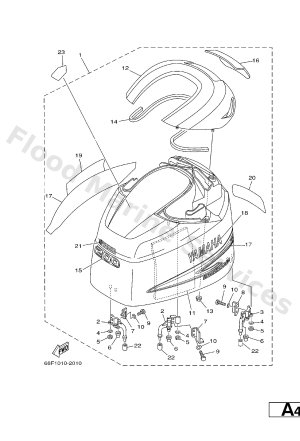 Diagram for TOP COWLING