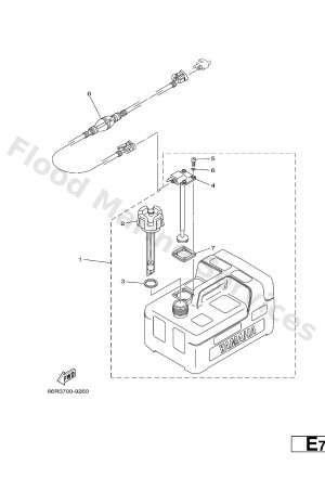 Diagram for FUEL TANK 1