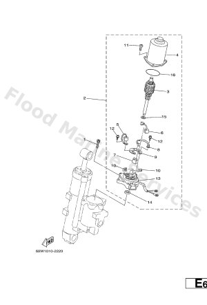 Diagram for POWER TRIM & TILT ASSY 2