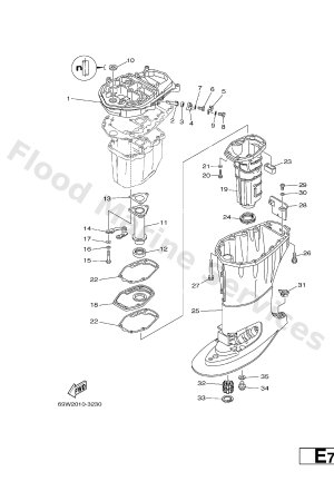 Diagram for UPPER CASING