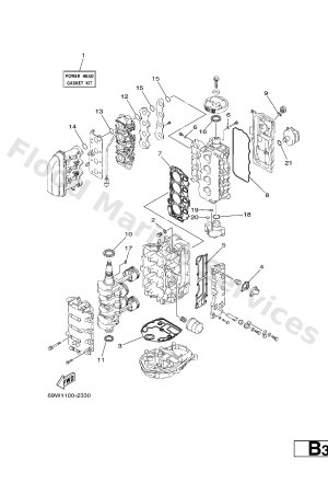 Diagram for REPAIR KIT 1