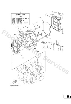 Diagram for CYLINDER. CRANKCASE 2