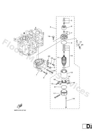 Diagram for STARTING MOTOR