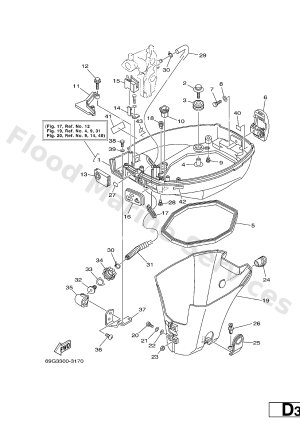Diagram for BOTTOM COWLING