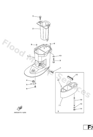 Diagram for UPPER CASING