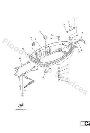 Diagram for BOTTOM COWLING