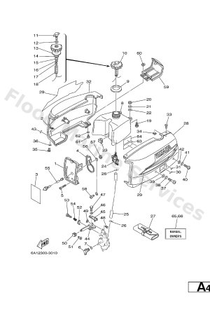 Diagram for COWLING . FUEL