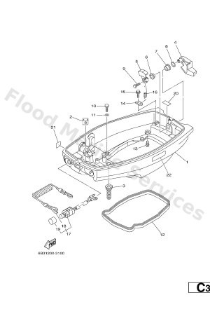 Diagram for BOTTOM COWLING